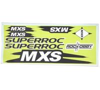 ROC HOBBY MXS V2 1100mm RC Aeroplane Decal Sheet ROCKL111