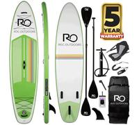 Roc Inflatable Stand Up Paddle Board 10' 6" with Premium SUP Paddle Board Accessories, Wide Stable Design, Non-Slip Comfort Deck for Youth & Adults (Canopy W/Kayak Seat)