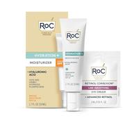 RoC Multi Correxion 1.5% Pure Hyaluronic Acid Anti Ageing Daily Face Moisturiser with Broad Spectrum Sunscreen SPF 30 (1.7 oz) + RoC Retinol Wrinkle Smoothing Capsules (7 CT), Skin Care for Women and