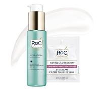 RoC Multi Correxion 1.5% Pure Hyaluronic Acid Anti Ageing Daily Face Moisturiser with Broad Spectrum Sunscreen SPF 30 (1.7 oz) + RoC Retinol Wrinkle Smoothing Capsules (7 CT), Skin Care for Women and