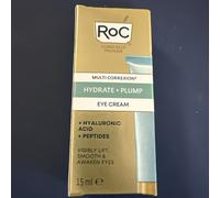 RoC Multi Correxion Hydrate + Plump Eye Cream, 15ml (BNIB)