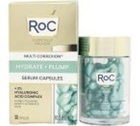 RoC - Multi Correxion Hydrate + Plump Serum Capsules - Maximum Plumping Power - Boost Skin's Hydration Level - with Hyaluronic Acid - 30 CT