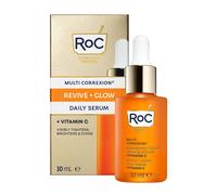 RoC Multi Correxion Revive + Glow Daily Serum, Vitamin C Blend for Brighter, Firmer Skin, Anti Wrinkle and Anti Aging, Firming Moisturiser - 30 ml