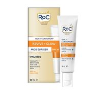 RoC Multi Correxion Revive + Glow Face Moisturiser SPF30 ? Vitamin C Hydration & Sun Protection with UVA/UVB Defence ? 50ml