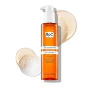 RoC Multi Correxion Revive + Glow Gel Face Cleanser With Vitamin C & Glycolic Acid, Paraben-Free, Sulfate-Free Skin Care, 6 Ounces