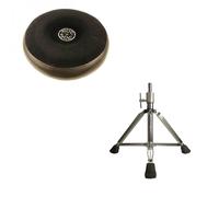 Roc N Soc Round Seat & Three Leg High Base Black