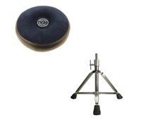 Roc N Soc Round Seat & Three Leg High Base Blue