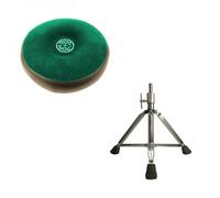 Roc N Soc Round Seat & Three Leg High Base Green