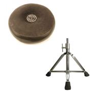 Roc N Soc Round Seat & Three Leg High Base Grey