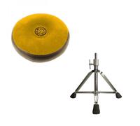 Roc N Soc Round Seat & Three Leg High Base Tan