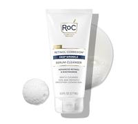 RoC Retinol Correxion Deep Wrinkle Serum Facial Cleanser with Niacinamide for Anti-Ageing and Fine Lines, Long-Wear Makeup Remover, Fragrance Free Skin Care, 6.0 fl oz
