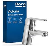 Roca 5A3125C00 Chrome V2 Deck Mount Basin Mixer with Retractable