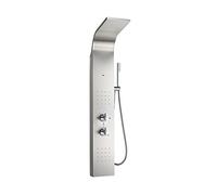 Roca A2H0423000 Essential 2.0 Hydromassage Shower Column with Integrated Jets