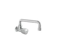 Roca A5A858EC00 Wall Sink Tap, Brava Collection, Swivel Spout, 1 Water, Chrome