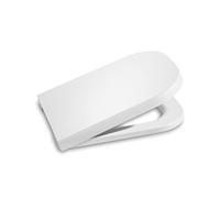 Roca A80147000B Supralit Seat and Lid, The Gap Square, Free Fall, White, 45.1Lx35W centimetres