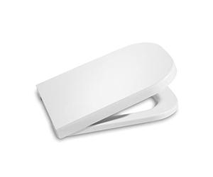 Roca A80147200B Supralite Seat and Lid, Cushioned Drop, The Gap Square Collection, White