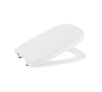 Roca A8019D200B Supralit Toilet Seat with Damped Drop, Debba Square Collection White