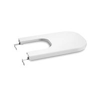 Roca A80647200B The Gap Square Bidet lid with damped Drop, White