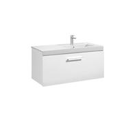 Roca a855947806-unik 900 Right White Gloss bain-meuble-Prisma (Victoria) Bains-meuble Accessory Drawer and Mirror