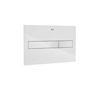 Roca A890196000 PL2 Dual (ONE) Dual Discharge Drive Plate, White