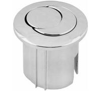 Roca AH0001800R Dual Flush Chrome Push Button - Threaded Rods, Short Body D2D New