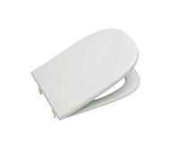 Roca Dama Retro Toilet Seat and Cover, Removable Hinges, White, A801327004 | EasyClean Coating, Removable Plastic Hinges, Fits Dama Retro Close-Coupled WCs with Horizontal or Vertical Outlet
