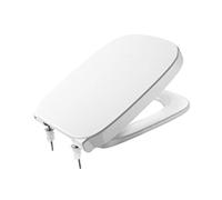 Roca Debba Square Z8019B200U Seat with Soft Close Hinges in White