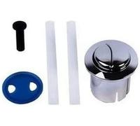 Roca Dual Flush Cistern Short Body Push Button D1D with Plain Rods AH0002100R