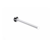 Roca Hotels Towel Rail Chrome Finish Wall Hung Modern 400mm