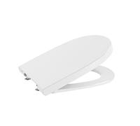 Roca Meridian Supralit Soft Drop Toilet Seat and Lid Original Perfect Fit Toilet Lid Replacement Durable Toilet Lid White A8012A200B