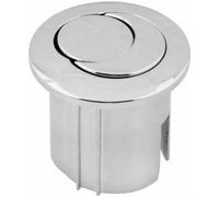 Roca Style AH0001800R Dual Flush Chrome Push Button - Threaded Rods, Short Body D2D New