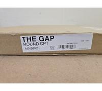 Roca The Gap Round Compact Toilet Seat & Cover White Antibacterial A801D120001