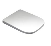 Roca The Gap Square SLIM Seat with Soft Close Hinges White A801472003