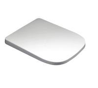 Roca The Gap Square SLIM Seat with Soft Close Hinges White A801472003