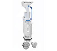Roca A822505500 Plus Dual Flush Mechanism with 2 Push Buttons