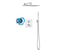 rocabox a5d1088 °C00 - Pack Concealed Thermostatic Shower Mixer, Square