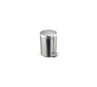 Rocada - 3L Stainless Steel Pedal Bin with Removable Interior with Damping Lock Dimensions 17 x 26 x 17 cm