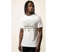 Rocawear Men's Overlay T-Shirt in White | Size: Large RocaWear White L