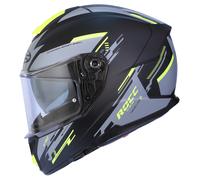 ROCC 860 Full-Face Helmet unisex Matt/Black/Grey/Yellow, 2XL
