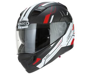 ROCC 891 Full-Face Helmet Matt/Black/Red 2XL