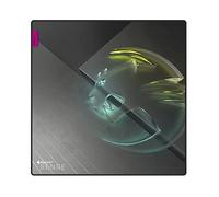 Roccat Sense Icon Non-Slip Rubber Backed, Custom Art, Durable Resin-treated Cloth Surface Gaming Mousepad with Low-profile Stitched Edges - Square