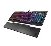 Roccat Vulcan 121 - Mechanische Gaming Tastatur, AIMO LED Einzeltastenbeleuchtung, Titan Switch Speed, Aluminiumoberfläche, Multimedia-Tasten, Handballenauflage, Linear Switch, schwarz
