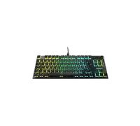 Roccat Vulcan TKL Pro Compact Optical RGB Gaming Keyboard, AIMO LED Key-by-Key Backlight, Titanium Optical Switches, Aluminium Top Plate, Multimedia Wheel