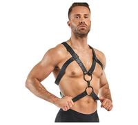 Rocco Bedroom Fantasies - Black Body Harness Top (S-XL)