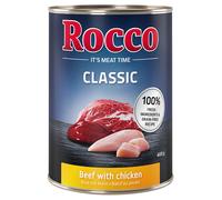 Rocco Classic Saver Pack 24 x 400g - Beef with Chicken
