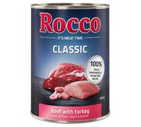 Rocco Classic Saver Pack 24 x 400g - Beef with Turkey