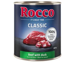 Rocco Classic Saver Pack 24 x 800g - Beef with Duck