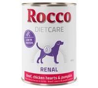 Rocco Diet Care Renal - Beef with Chicken Hearts & Pumpkin - Saver Pack: 24 x 400g