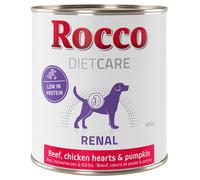 Rocco Diet Care Renal - Beef with Chicken Hearts & Pumpkin - Saver Pack: 24 x 800g