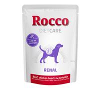 Rocco Diet Care Renal Pouches - Beef with Chicken Hearts & Pumpkin - Saver Pack: 24 x 300g
